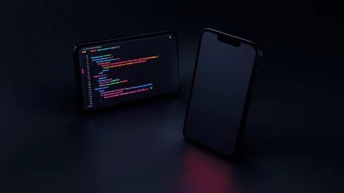 code editor showing React Native components alongside mobile device displaying the running app