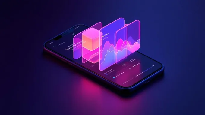 smartphone displaying split screen comparison of native and React Native app interfaces with performance metrics overlay