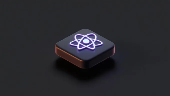 code editor showing React component with clean JSX structure and custom hooks