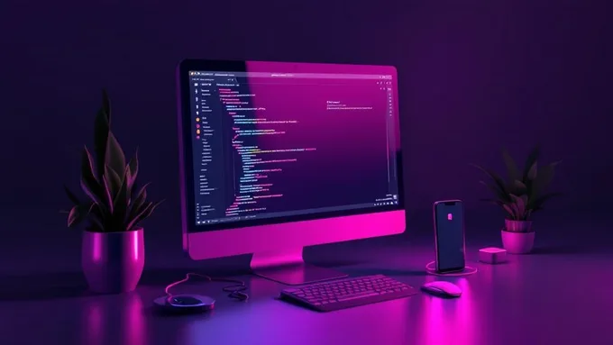 developer workspace showing Android Studio with Jetpack Compose code on one screen and app preview on connected devices