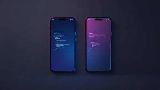 side-by-side comparison showing native Android code on the left and React Native code on the right with identical app interfaces