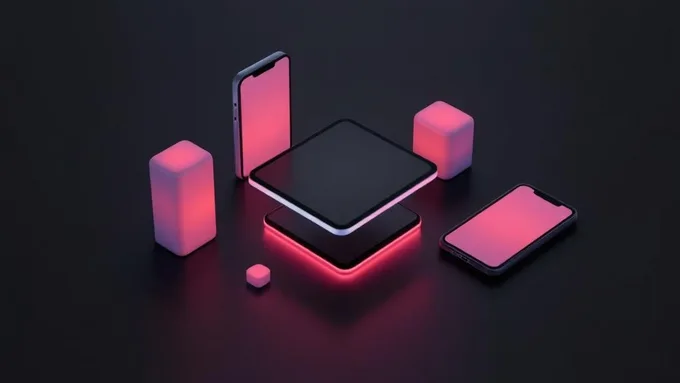 multiple smartphones and tablets displaying the same app interface across different screen sizes and operating systems