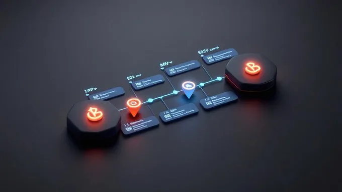 a detailed project timeline chart showing development phases from MVP to launch with cost breakdowns and milestone markers