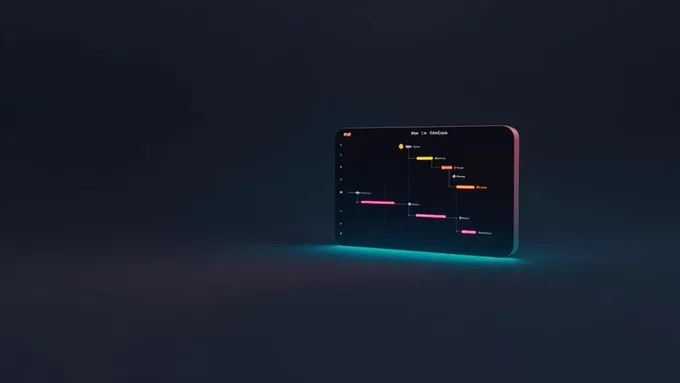 project management dashboard showing mobile app development timeline with milestones for MVP launch, user testing, and feature rollouts across multiple team members