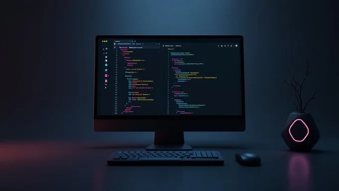 developer workstation showing code editor with React components and TypeScript definitions side by side